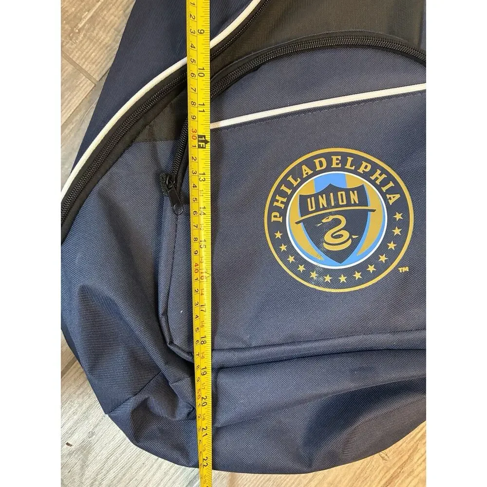 Philadelphia Union MLS Crossbody Sling Backpack Blue Pristine